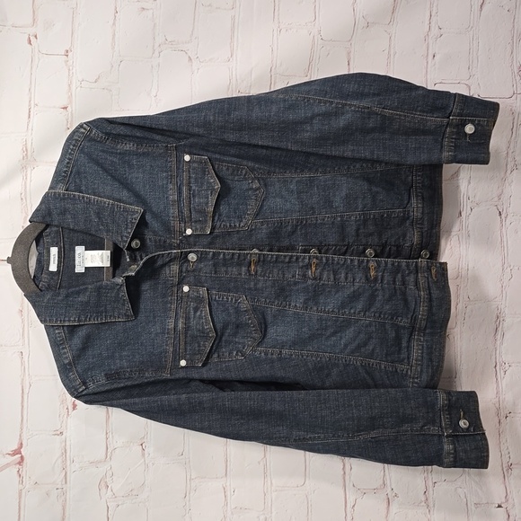 Liz & Co. Woman Stretch Jean Jacket Womens Size 1x - Picture 1 of 13